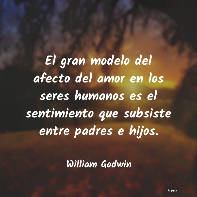 frases de William Godwin