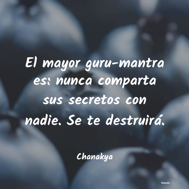 frases de Chanakya