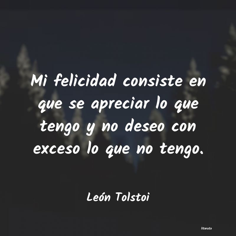 Frases de León Tolstoi