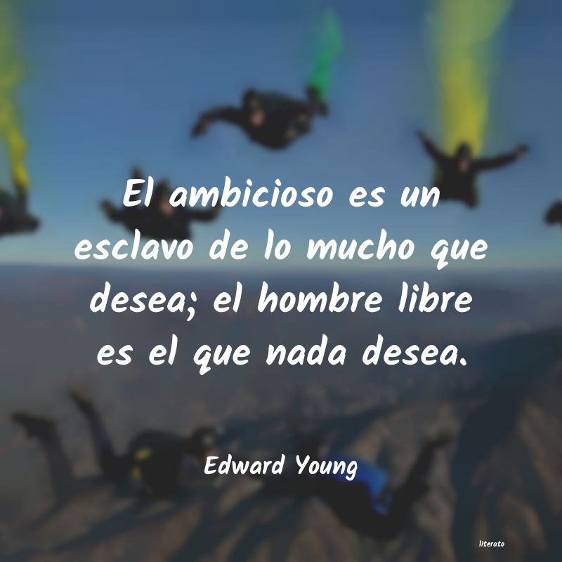 frases de Edward Young