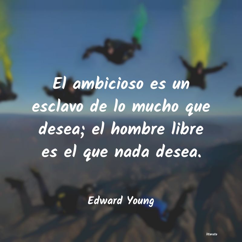 Frases de Edward Young