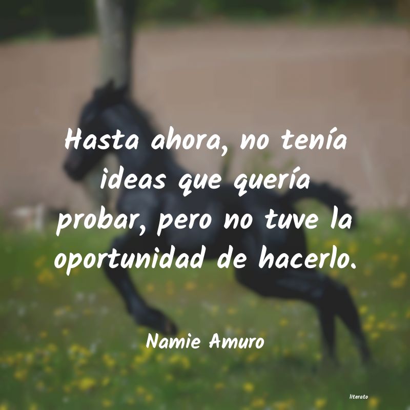 Frases de Namie Amuro