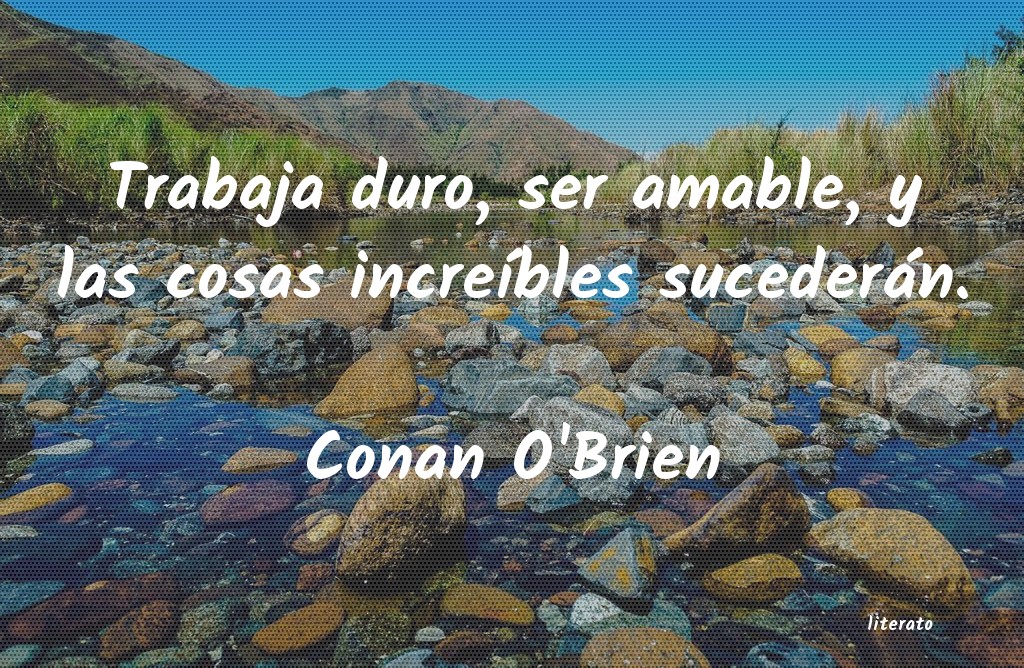 Frases de Conan O'Brien