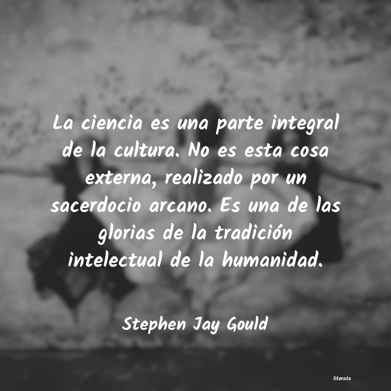 Frases de Stephen Jay Gould