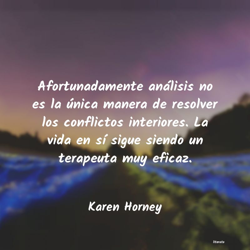 frases de Karen Horney