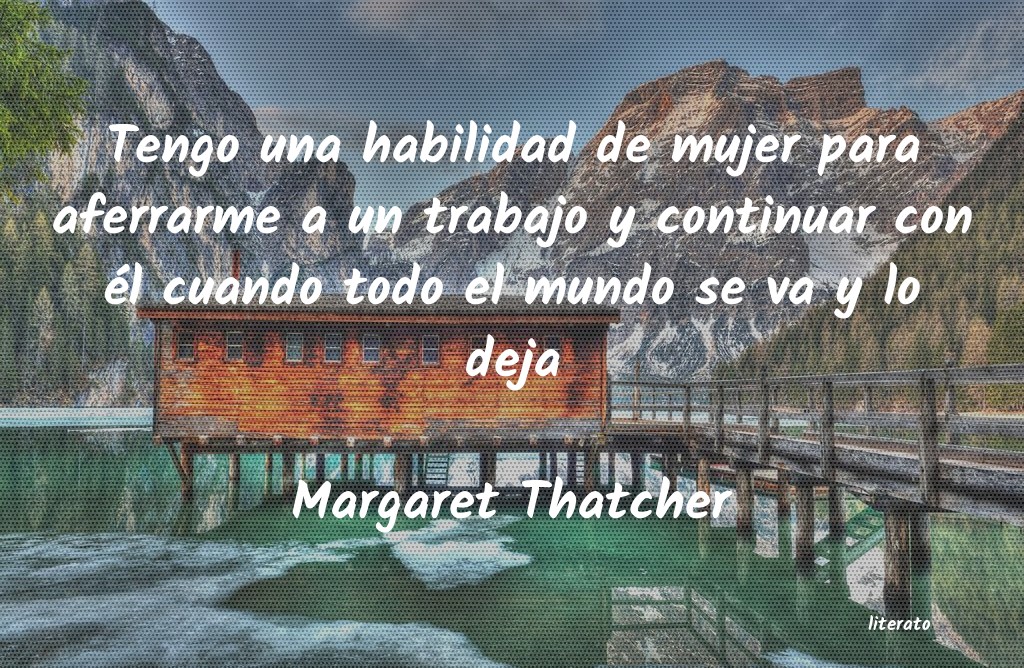 Frases de Margaret Thatcher