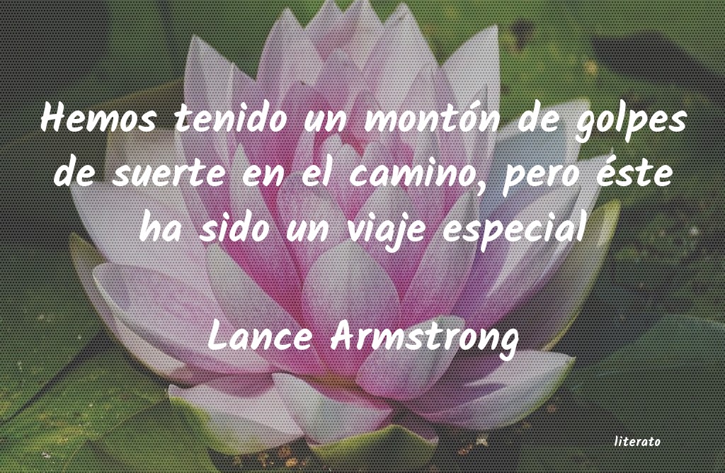 frases de Lance Armstrong