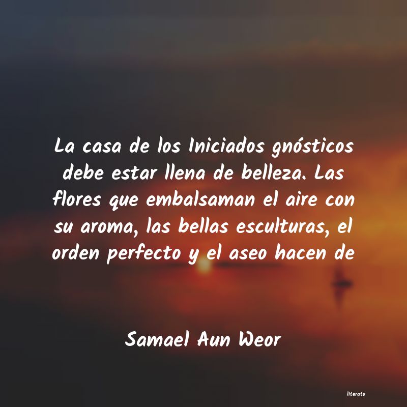 frases de Samael Aun Weor