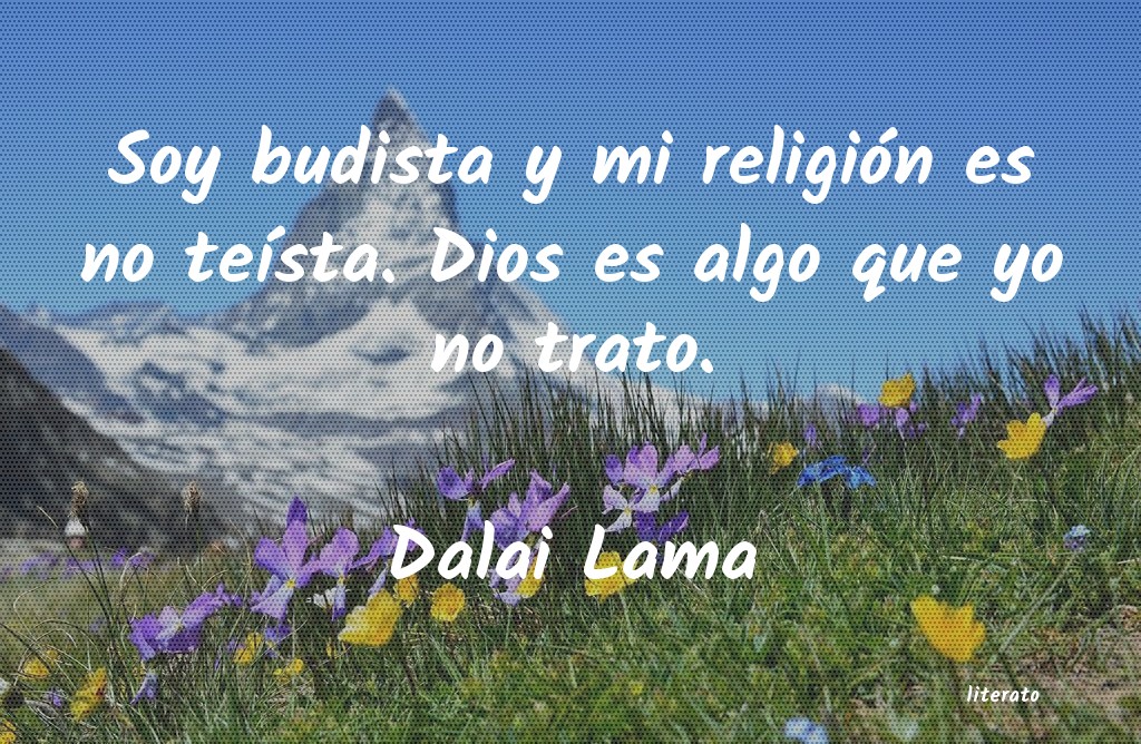 ayudar al enemigo dalai lama