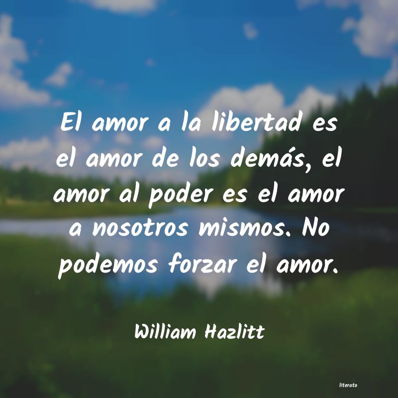 Frases de William Hazlitt