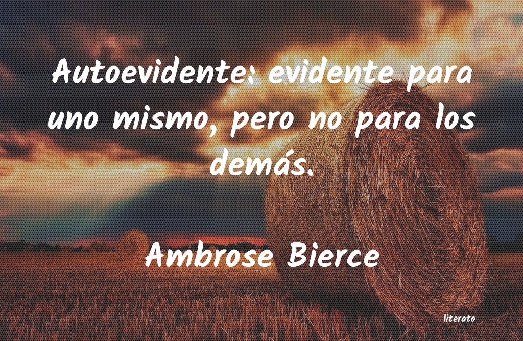 frases de Ambrose Bierce
