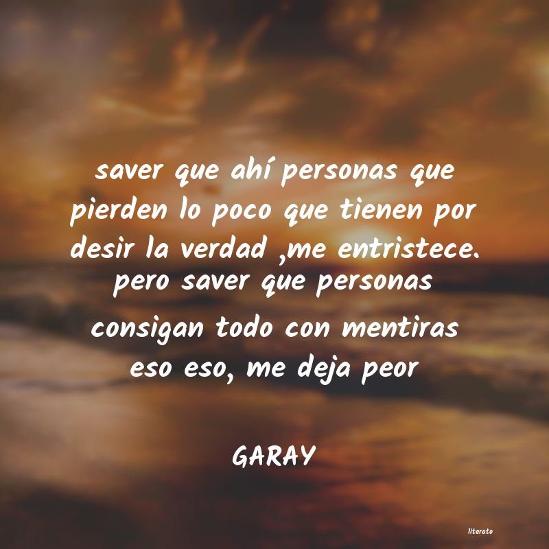 Frases de GARAY