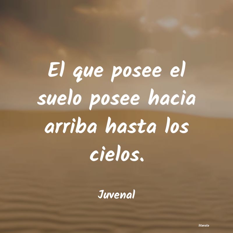 Frases de Juvenal