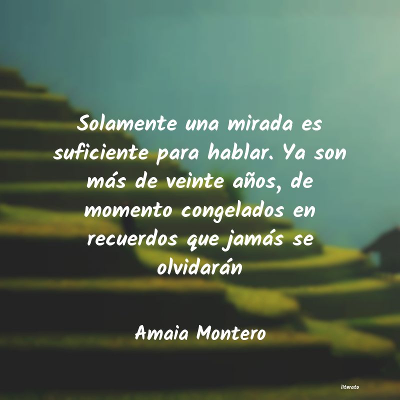 Frases de Amaia Montero