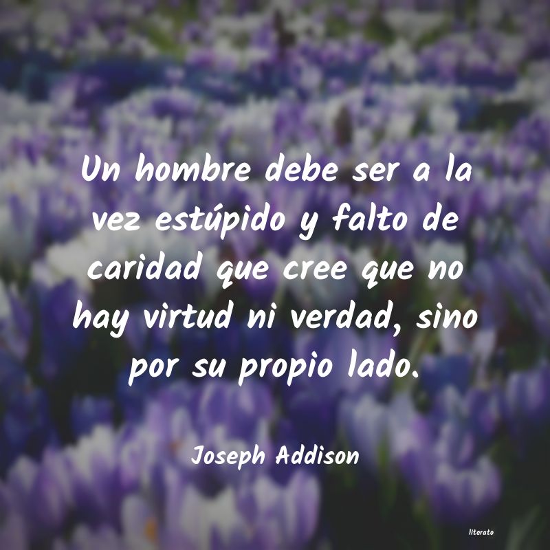 frases de Joseph Addison