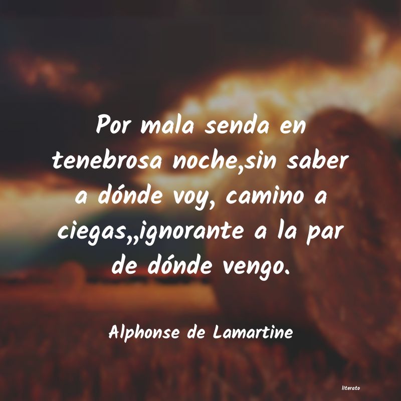 frases de Alphonse de Lamartine