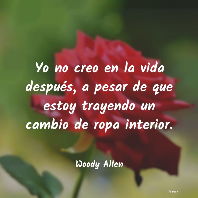 Frases de Woody Allen