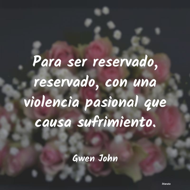 Frases de Gwen John