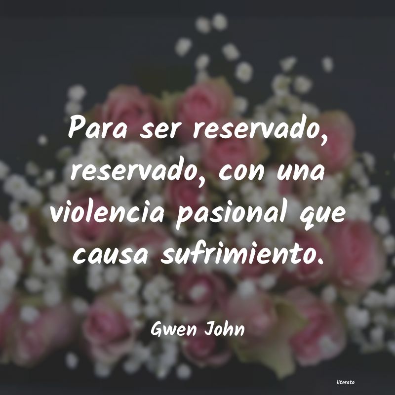 frases de Gwen John