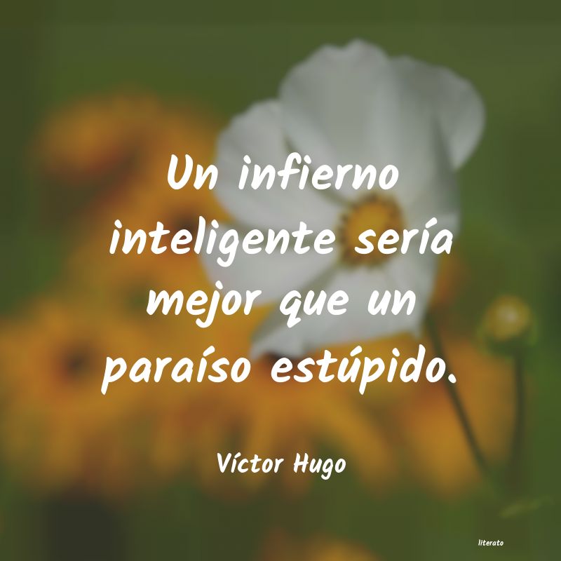 Frases de Víctor Hugo