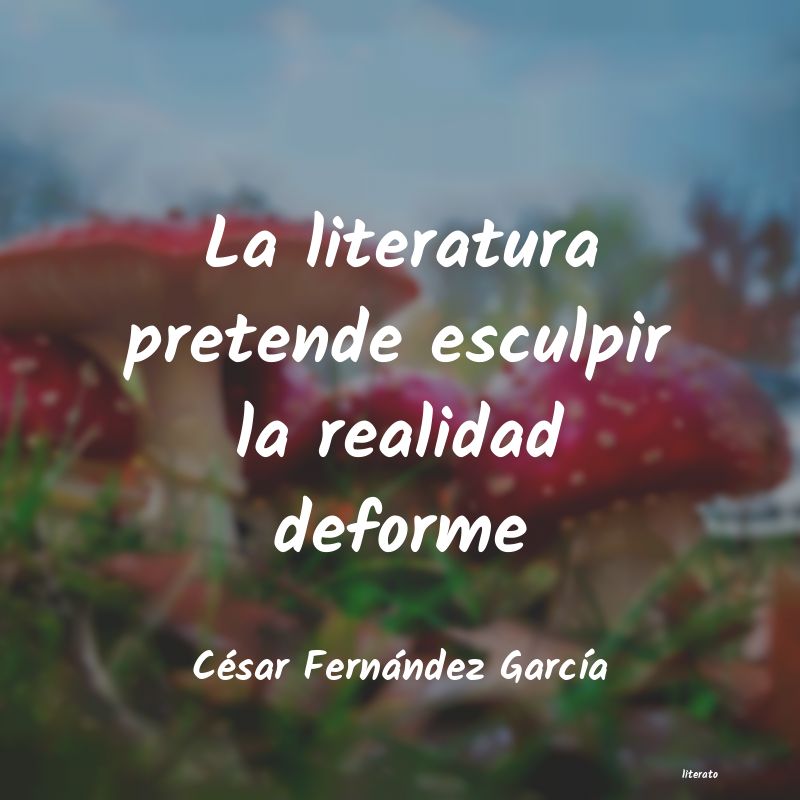frases de César Fernández GarcÃa