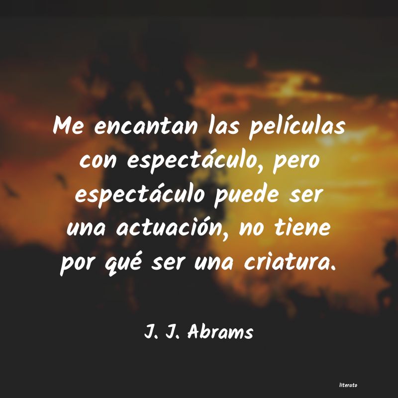 Frases de J. J. Abrams