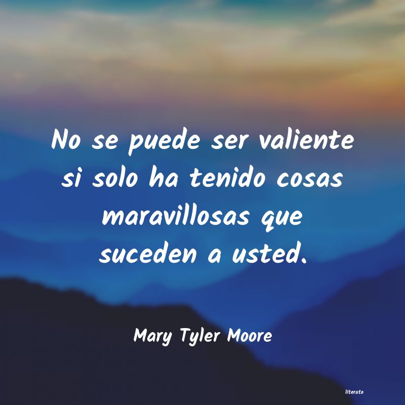 frases de Mary Tyler Moore
