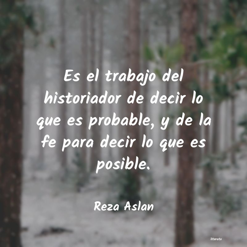 frases de Reza Aslan