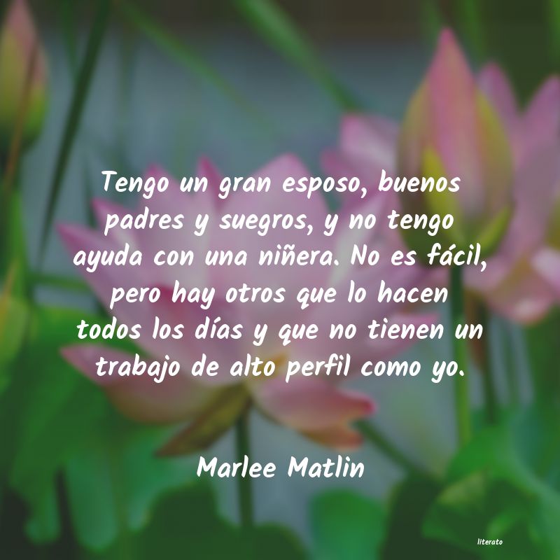 Frases de Marlee Matlin