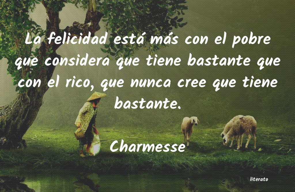 Frases de Charmesse