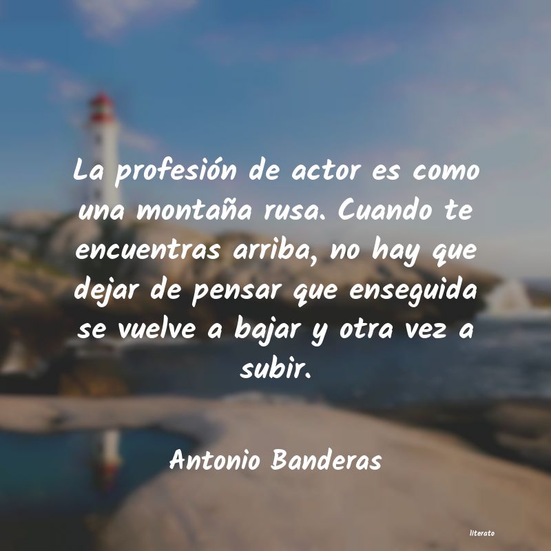 Frases de Antonio Banderas