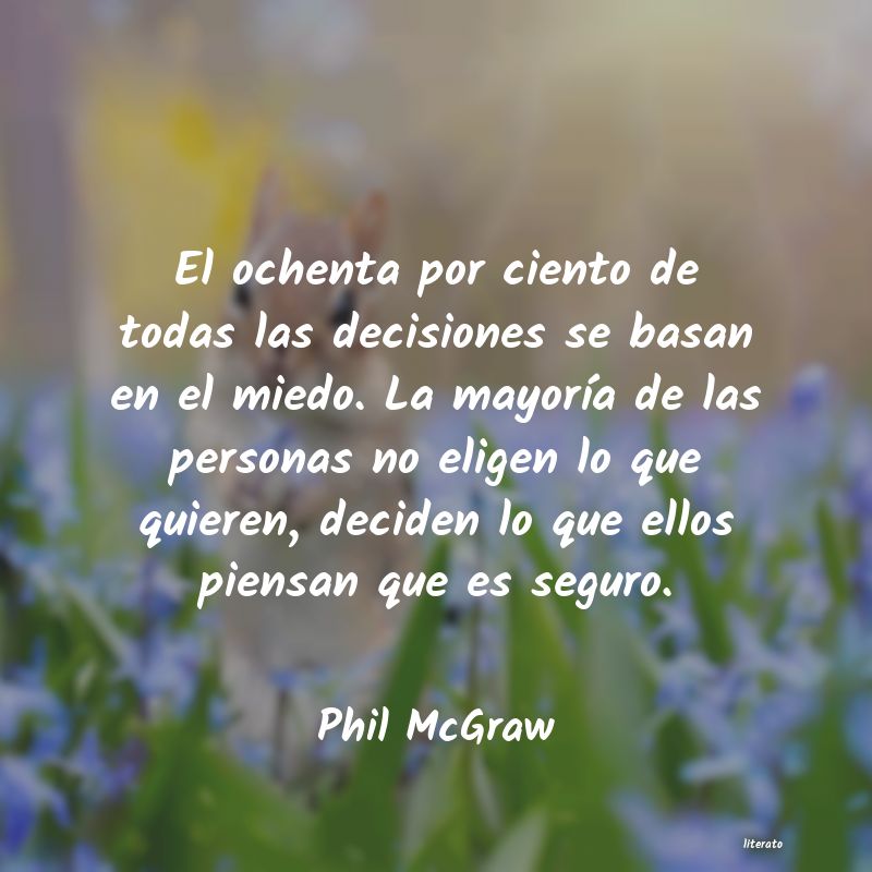 frases de Phil McGraw