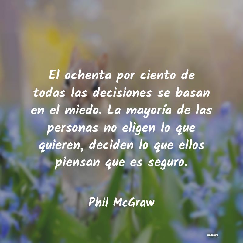 Frases de Phil McGraw