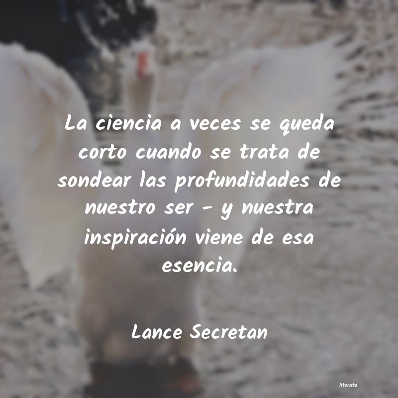 Frases de Lance Secretan