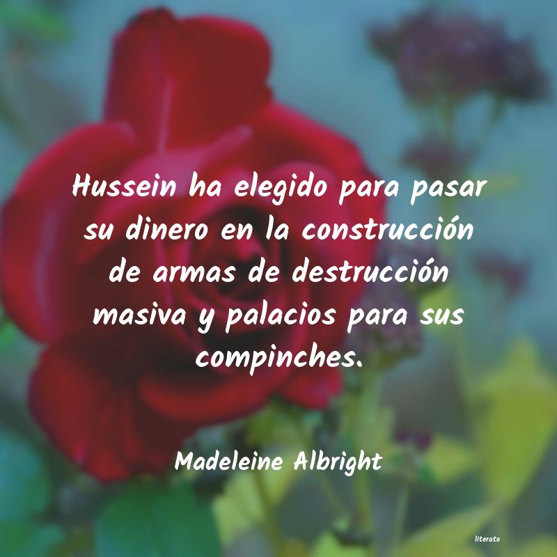 Frases de Madeleine Albright