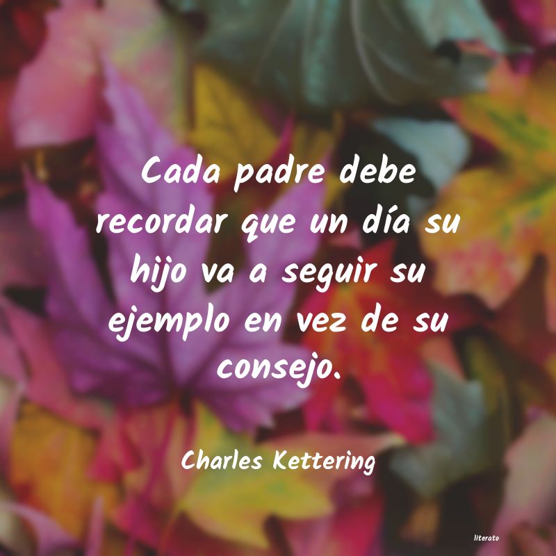 Frases de Charles Kettering