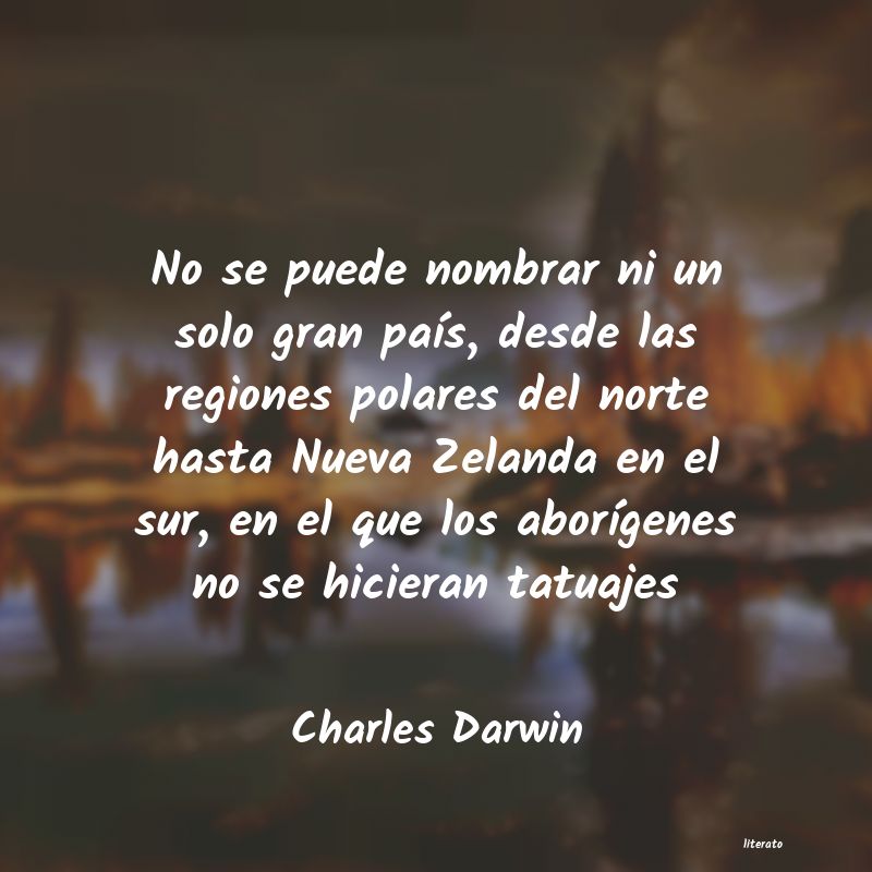 Frases de Charles Darwin