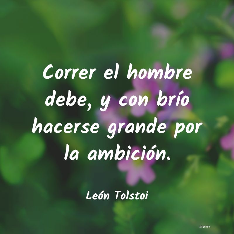 Frases de León Tolstoi