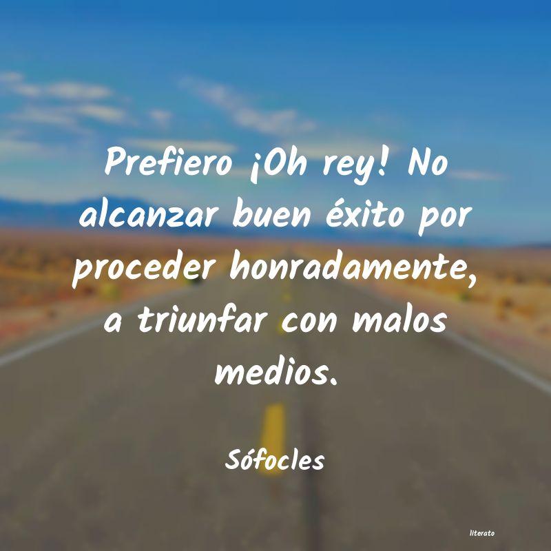 frases de Sófocles