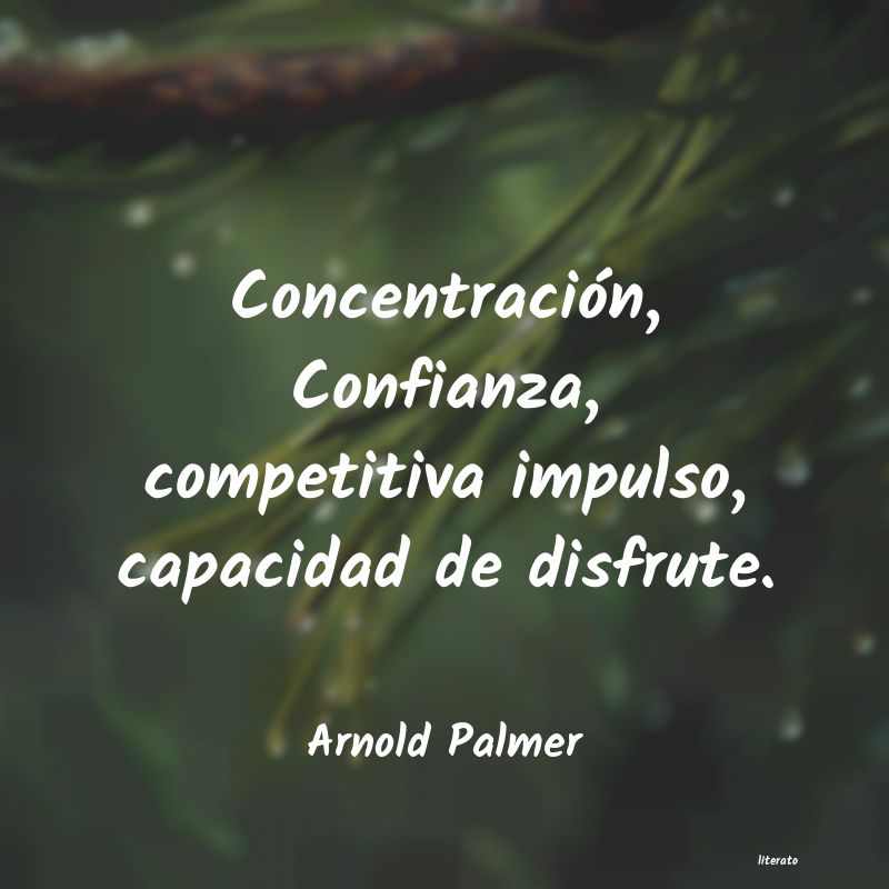 frases de Arnold Palmer