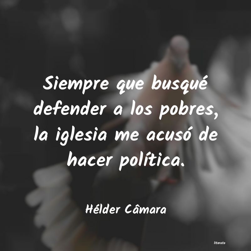 frases de Hélder Câmara