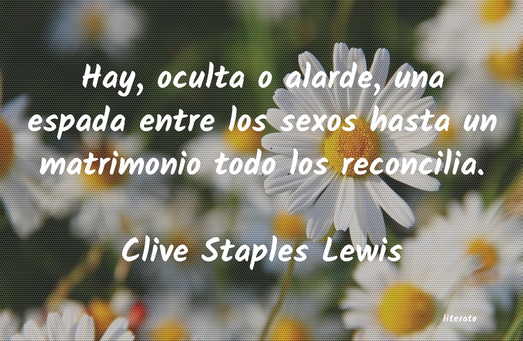 frases de Clive Staples Lewis
