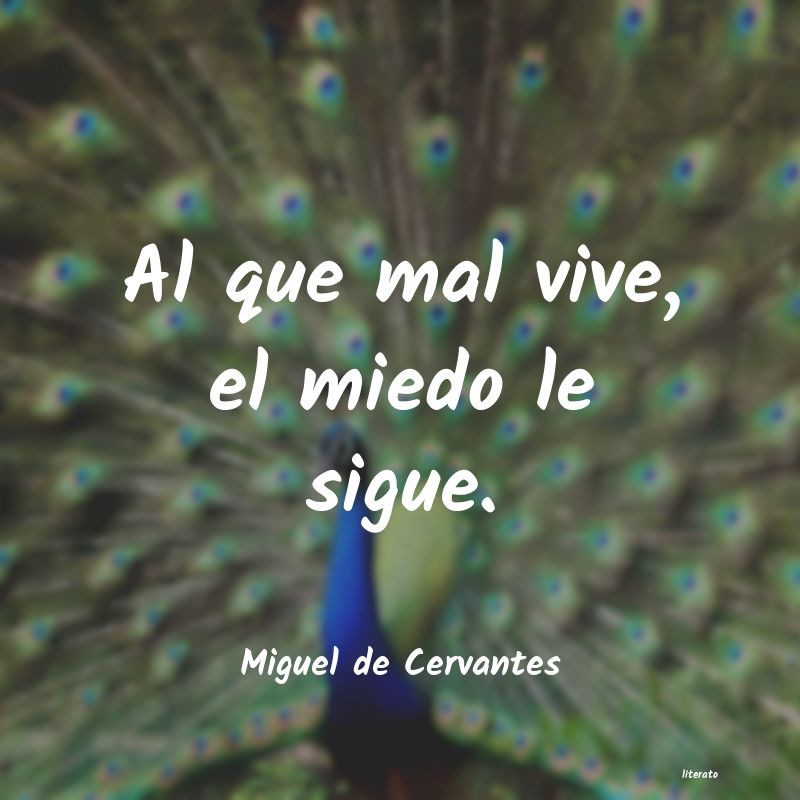 Frases de Miguel de Cervantes