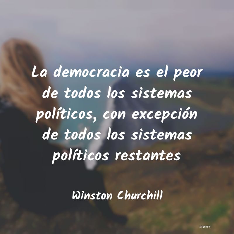 pensamiento del estado winston churchill