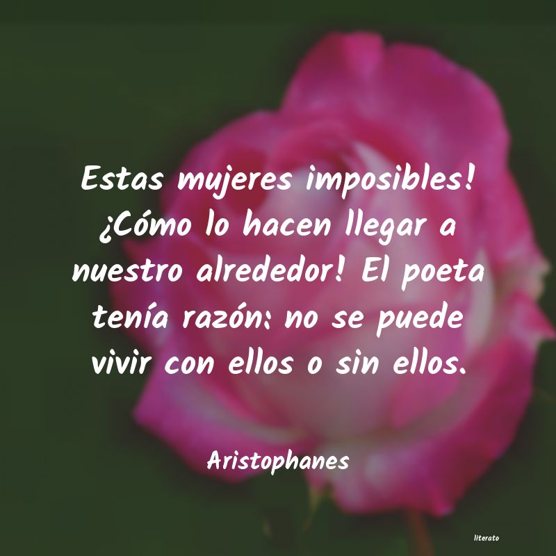 frases de Aristophanes