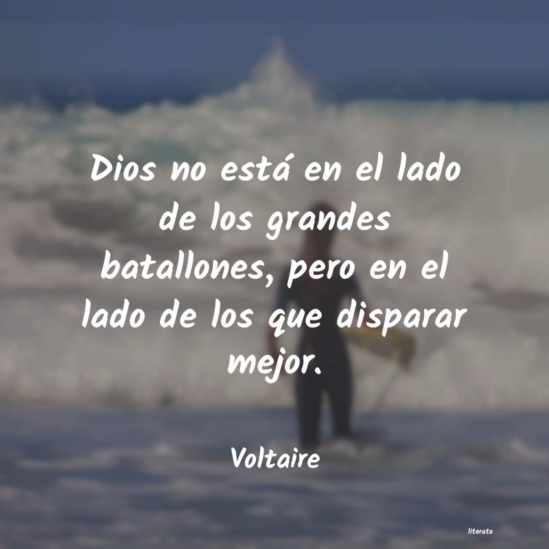 frases de Voltaire