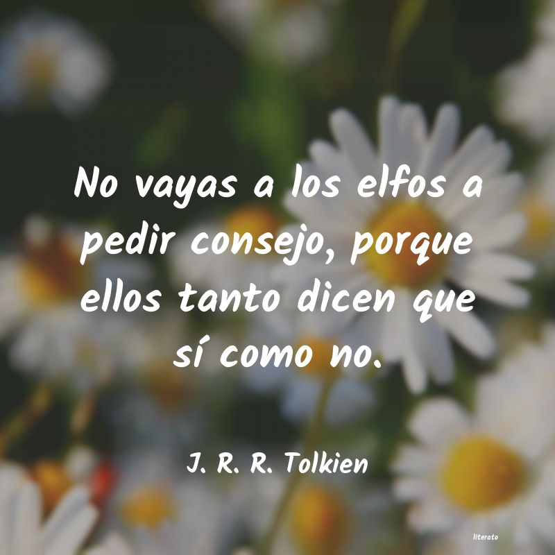 Frases de J. R. R. Tolkien