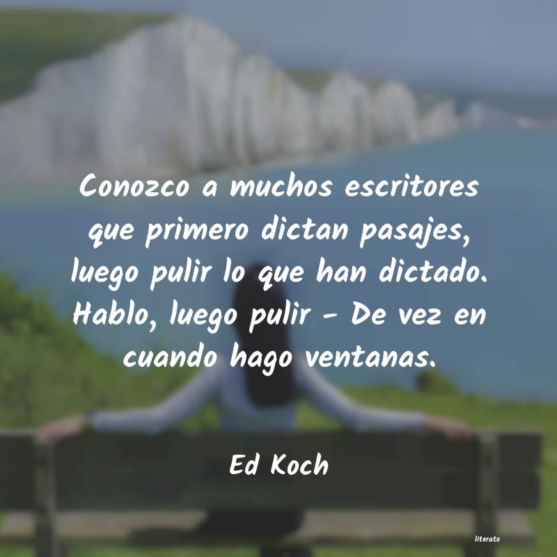 frases de Ed Koch