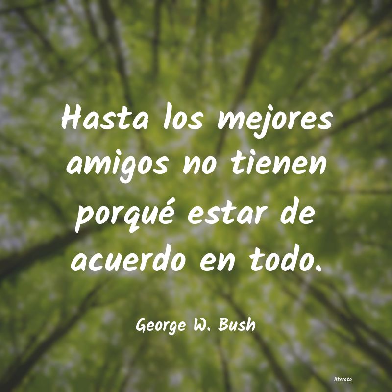 frases de George W. Bush