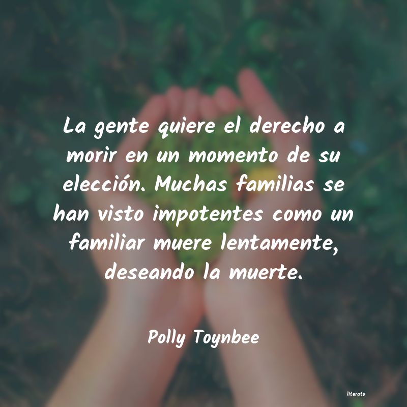 Frases de Polly Toynbee